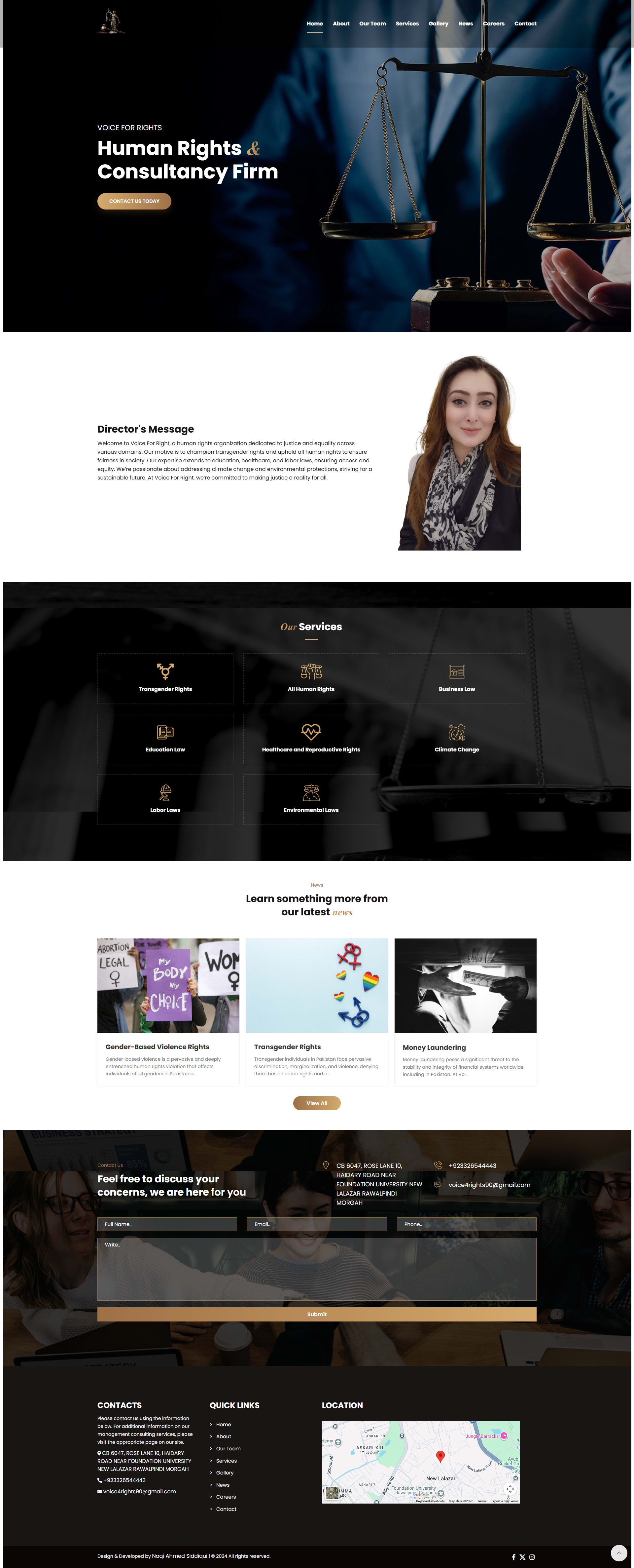 Custom WordPress Website for Consultancy Firm preview